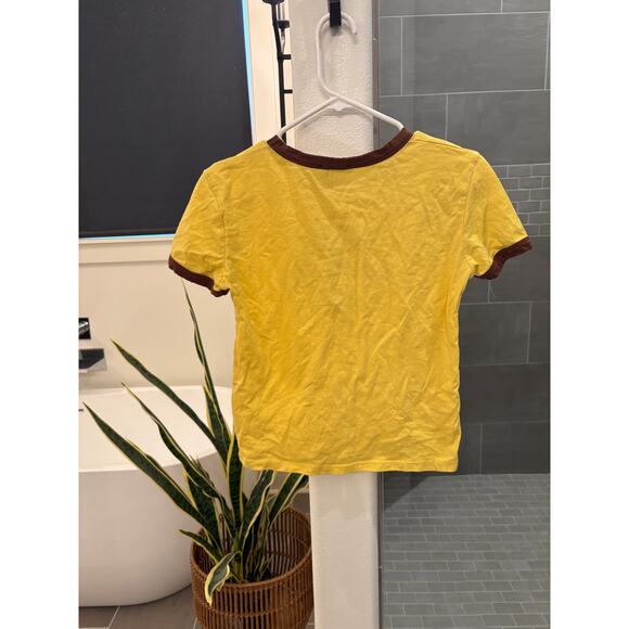 Zara Graphic Ringer Tee - Picture 2 of 3